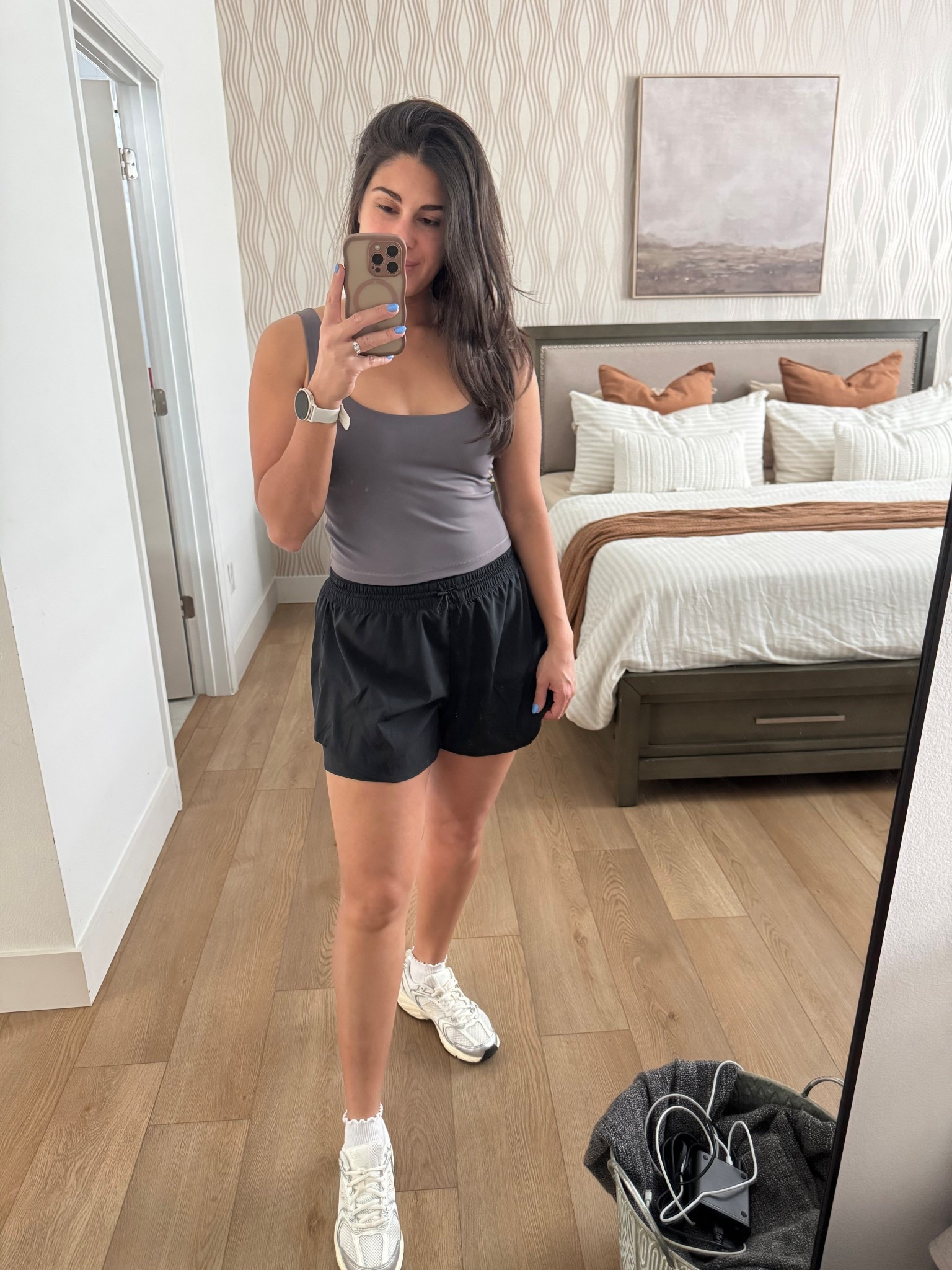 Ready for my hot girl walk 🔥🚶‍♀️

Trendy athletic wear from Walmart! 

#LTKActive #LTKgrwm #LTKootd