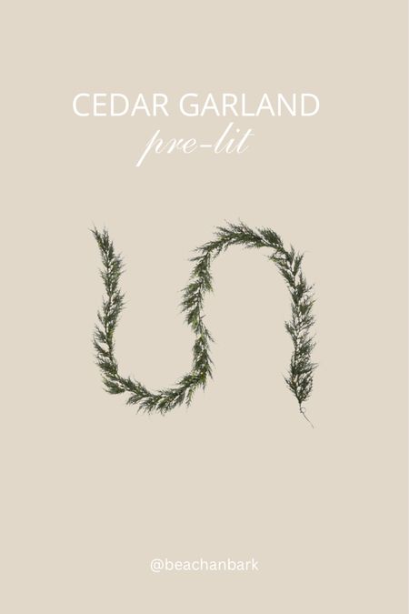 My favorite pre-lit 9ft Cedar Garland 
#ad #ads #garland #cedar #mantle #christmasdecor #canadiantire

#LTKstyletip #LTKhome #LTKSeasonal