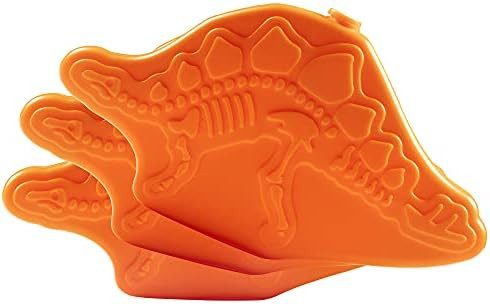 Reusable Hard Ice Pack for Lunch Box, Bento or Bag (3 Pack Ice Dino) - Keep Cool Freezer Cold Packs, | Amazon (US)