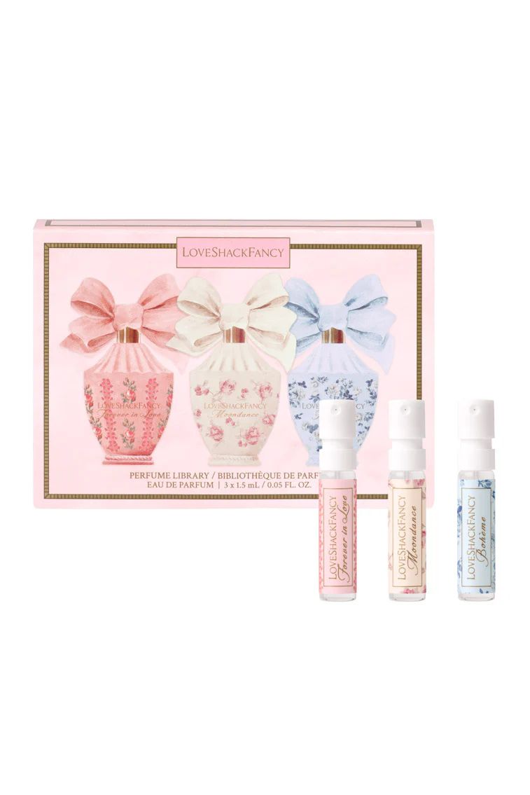 Perfume Library Eau de Parfum Discovery Set | LOVESHACKFANCY