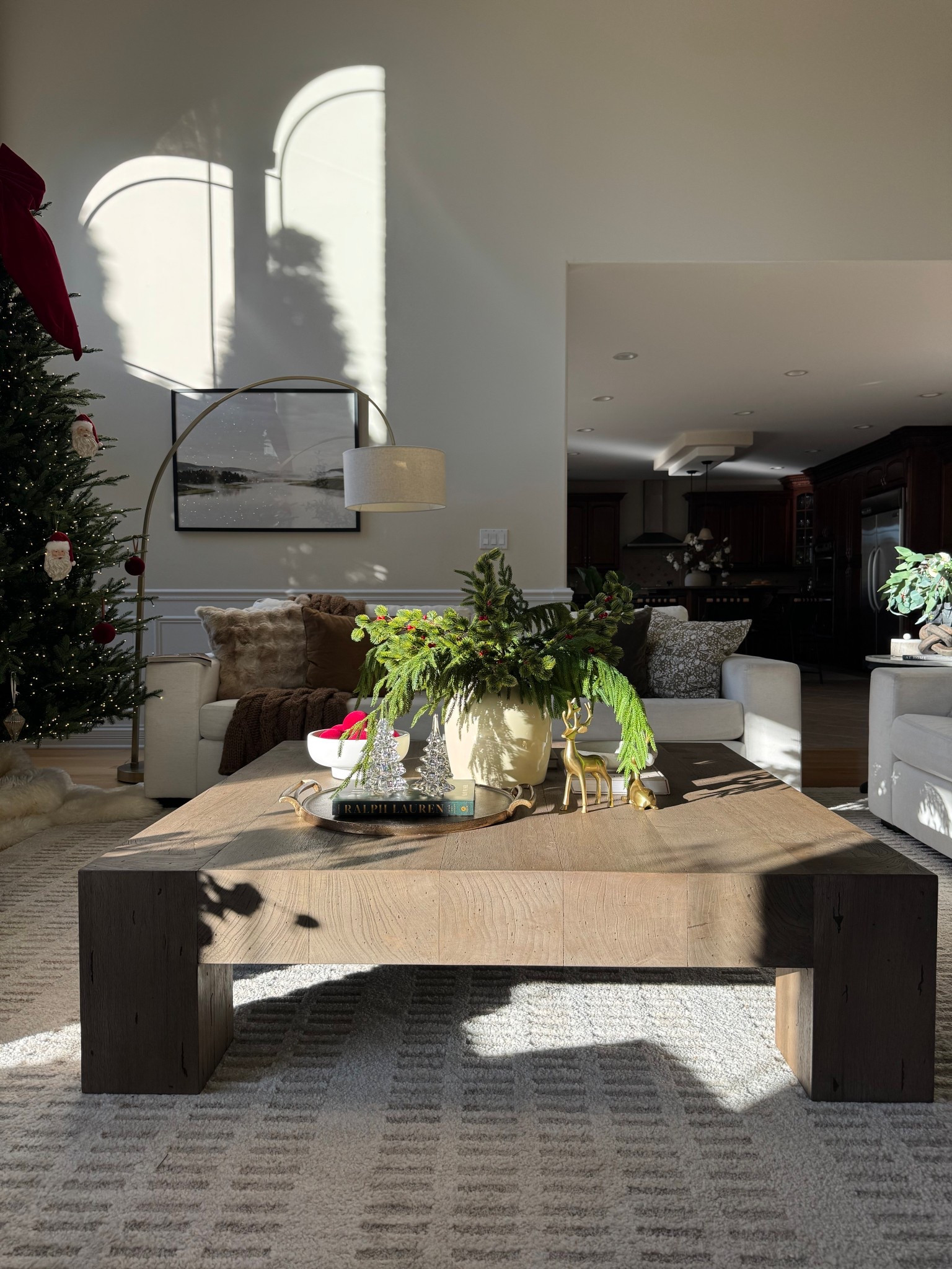 Holiday coffee table styling! 

#LTKHoliday #LTKSeasonal #LTKHome