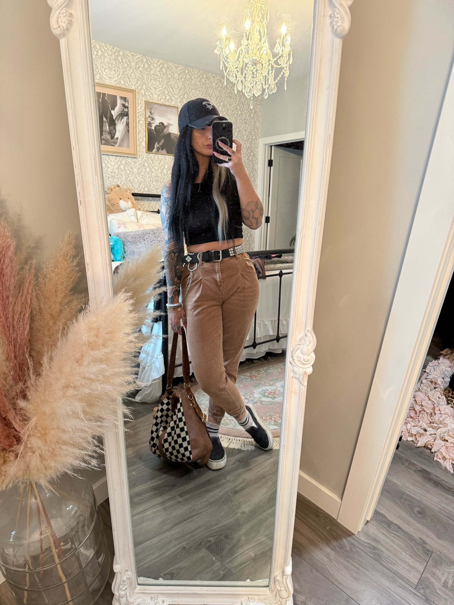 Everyone’s favourite brown jeans! 💕

Jeans: Temu
Tank: Shein
Bag: Temu
Hat: FIR band cap
Socks: Ardene
Shoes: platform slip on vans 
Belt: urban outfitters

#LTKcanada #LTKfall #LTKsummer