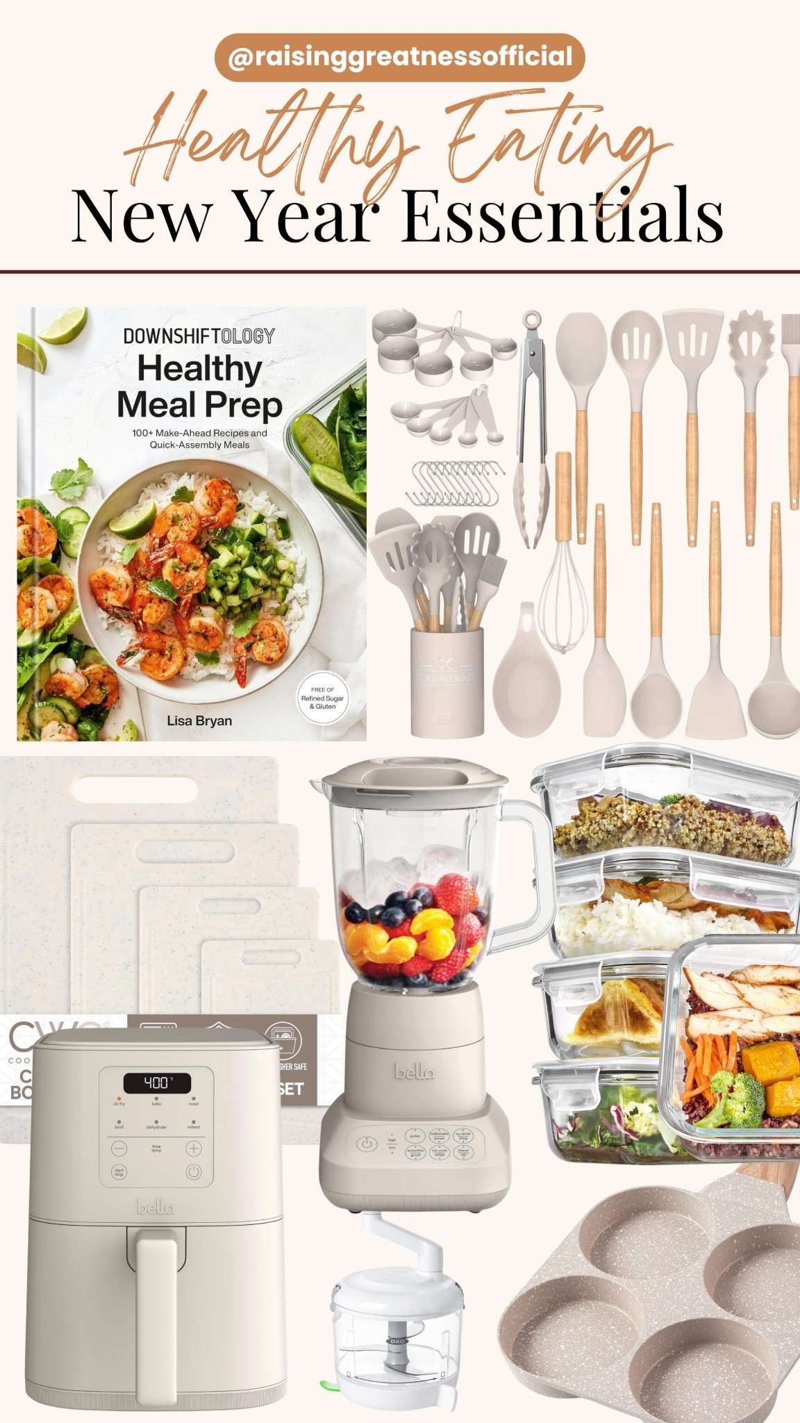 Fuel your fresh start with healthy eating essentials that make clean cooking simple and delicious! 🥗💚 From smoothie must-haves to kitchen tools, these picks help you stay on track with your wellness goals all year long.

#HealthyEating #NewYearWellness #CleanEating #SmoothieEssentials #HealthyKitchen #WellnessJourney #HealthyLifestyle #EatWellLiveWell #NewYearNewYou #NutritionGoals

#LTKfoodie #LTKGiftGuide #LTKHome