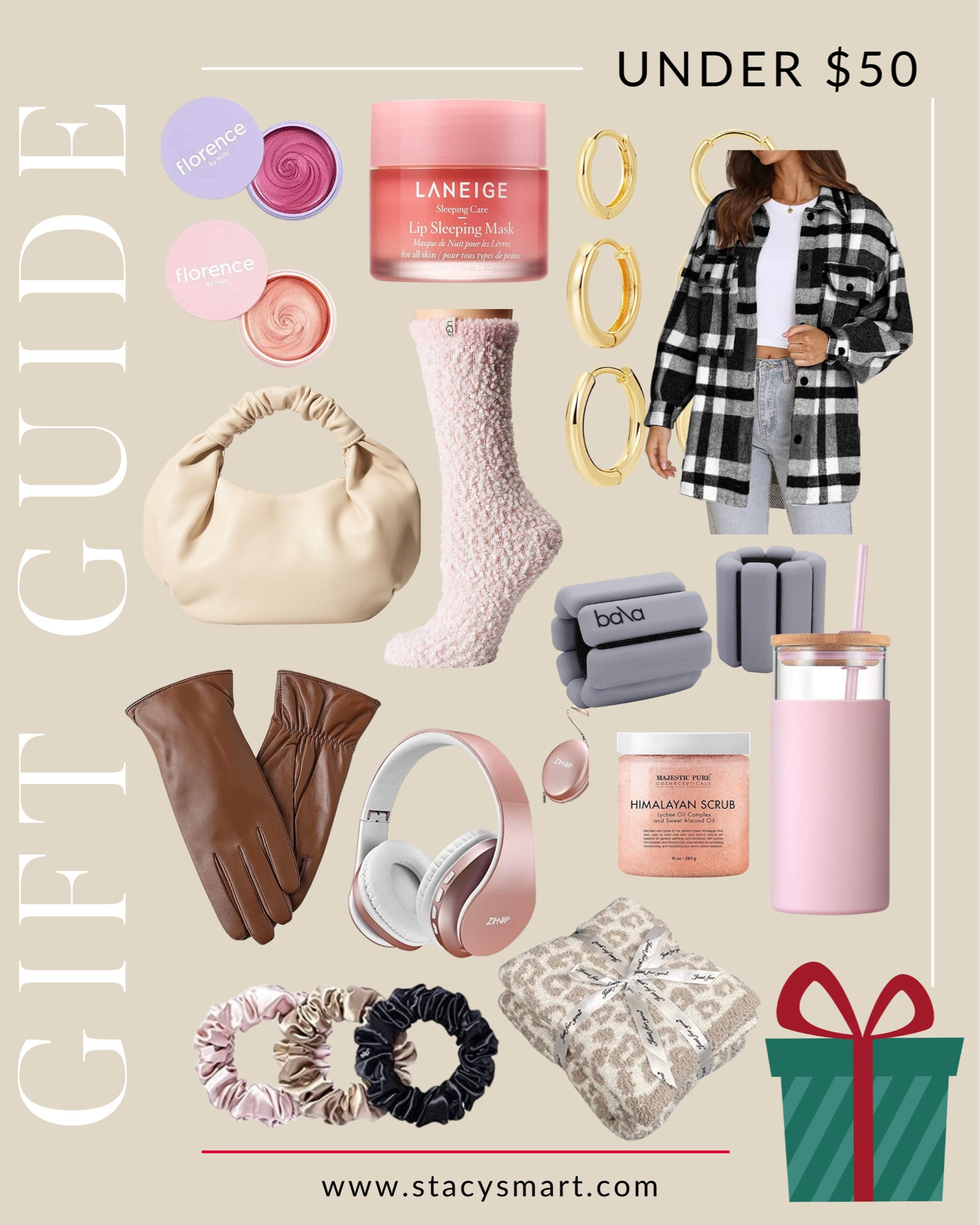 gift guide, holiday gift guide, gifts for her, gifts under $50, gifts for her under $50 #LTKGiftGuide #LTKHoliday #LTKSeasonal