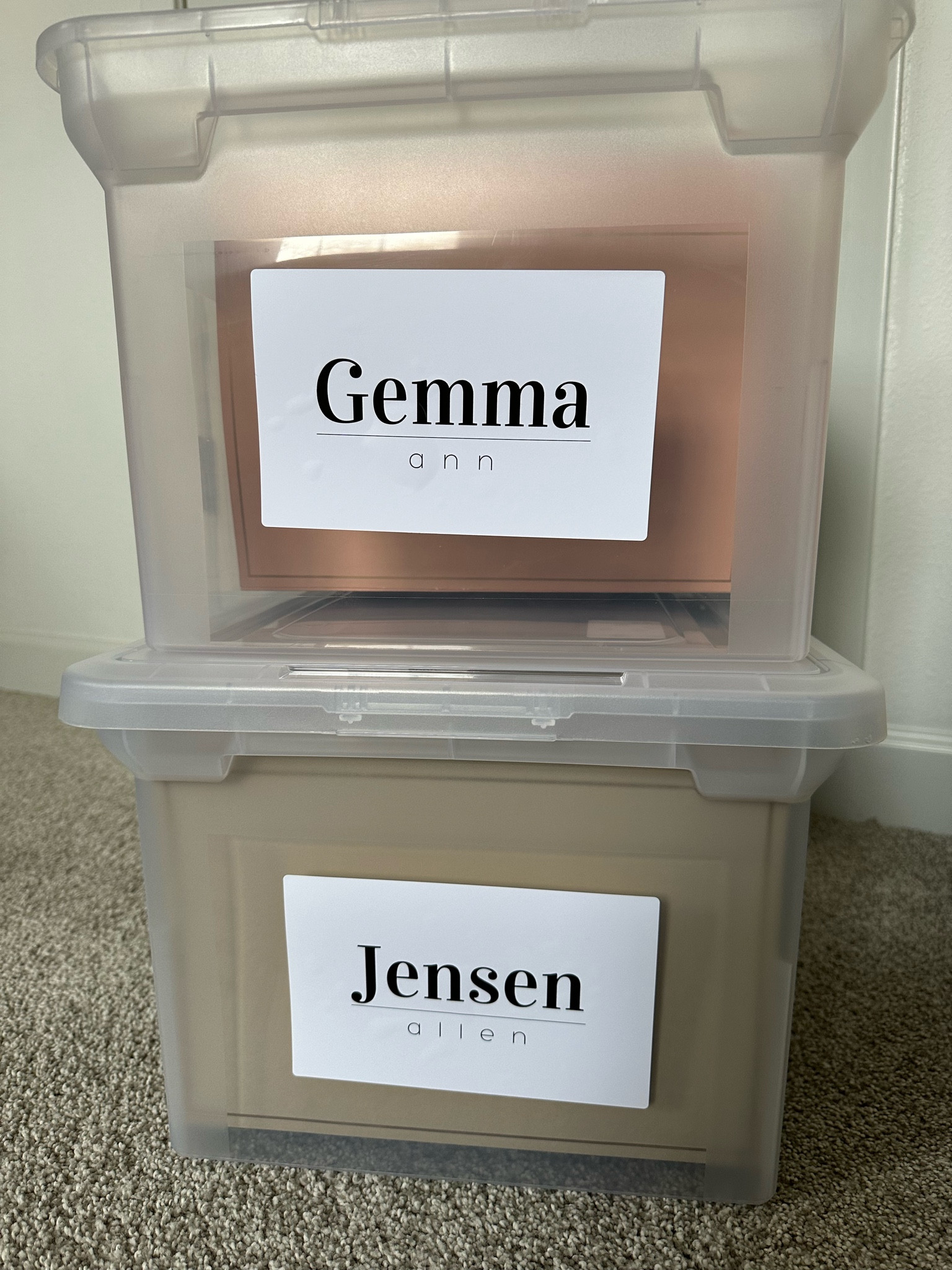 More organization!! All the kids important documents and art kept in once place and organized by milestone!

#LTKfindsunder100 #LTKfamily #LTKkids