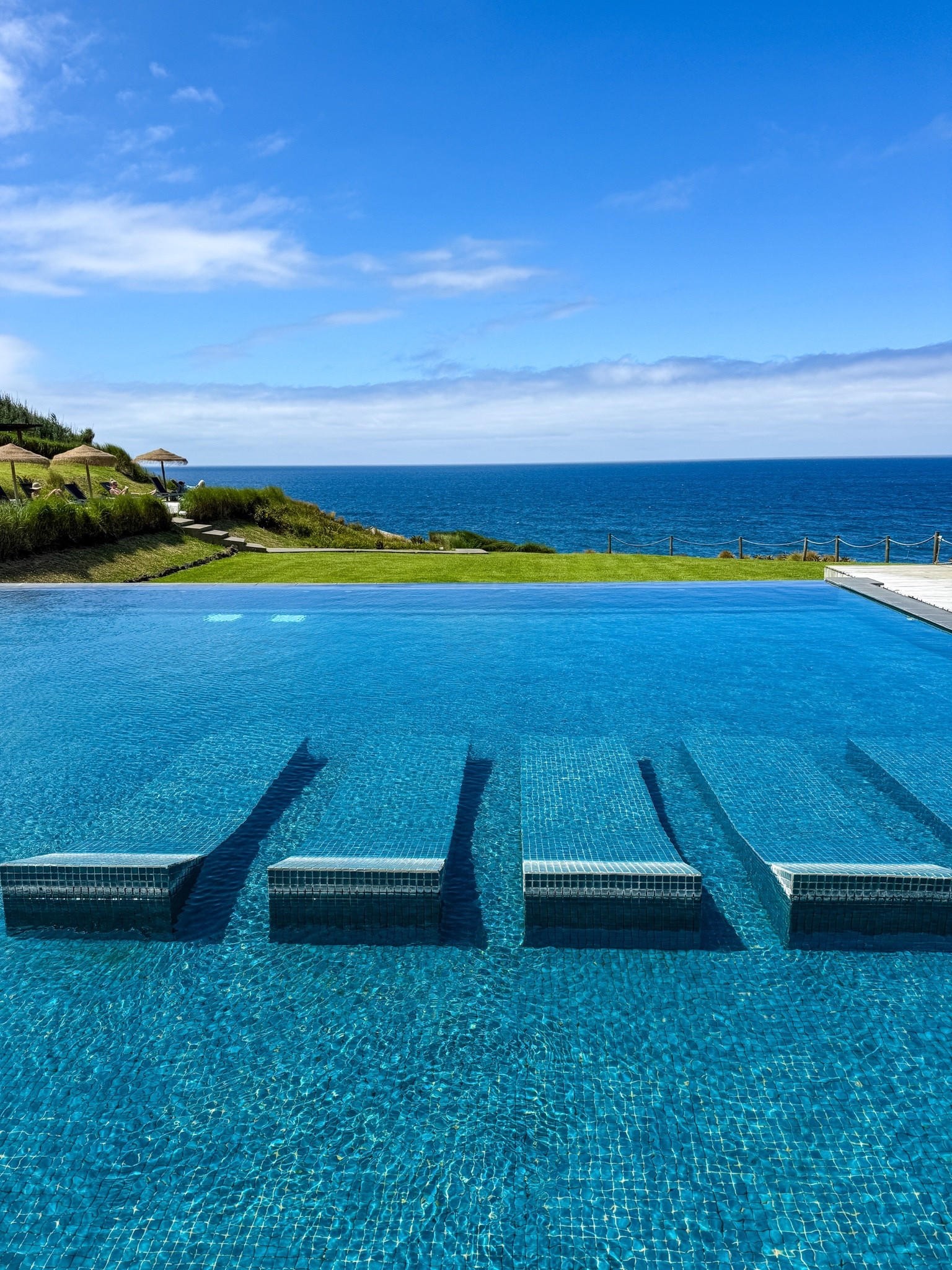 A stunning pool on property at this gorgeous hotel and resort in Sao Miguel in the Azores 😍

#LTKTravel #LTKdayinmylife
