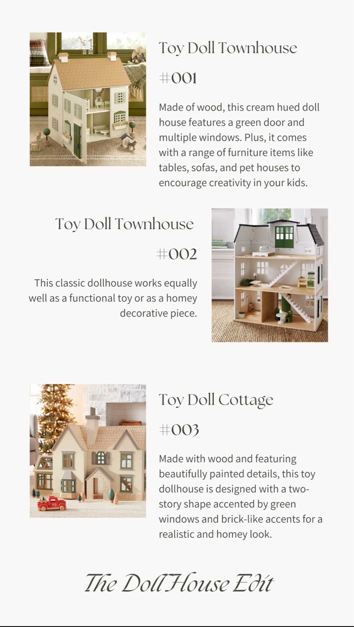 christmas gift guide : the dollhouse edit 

#LTKGiftGuide #LTKHoliday #LTKKids