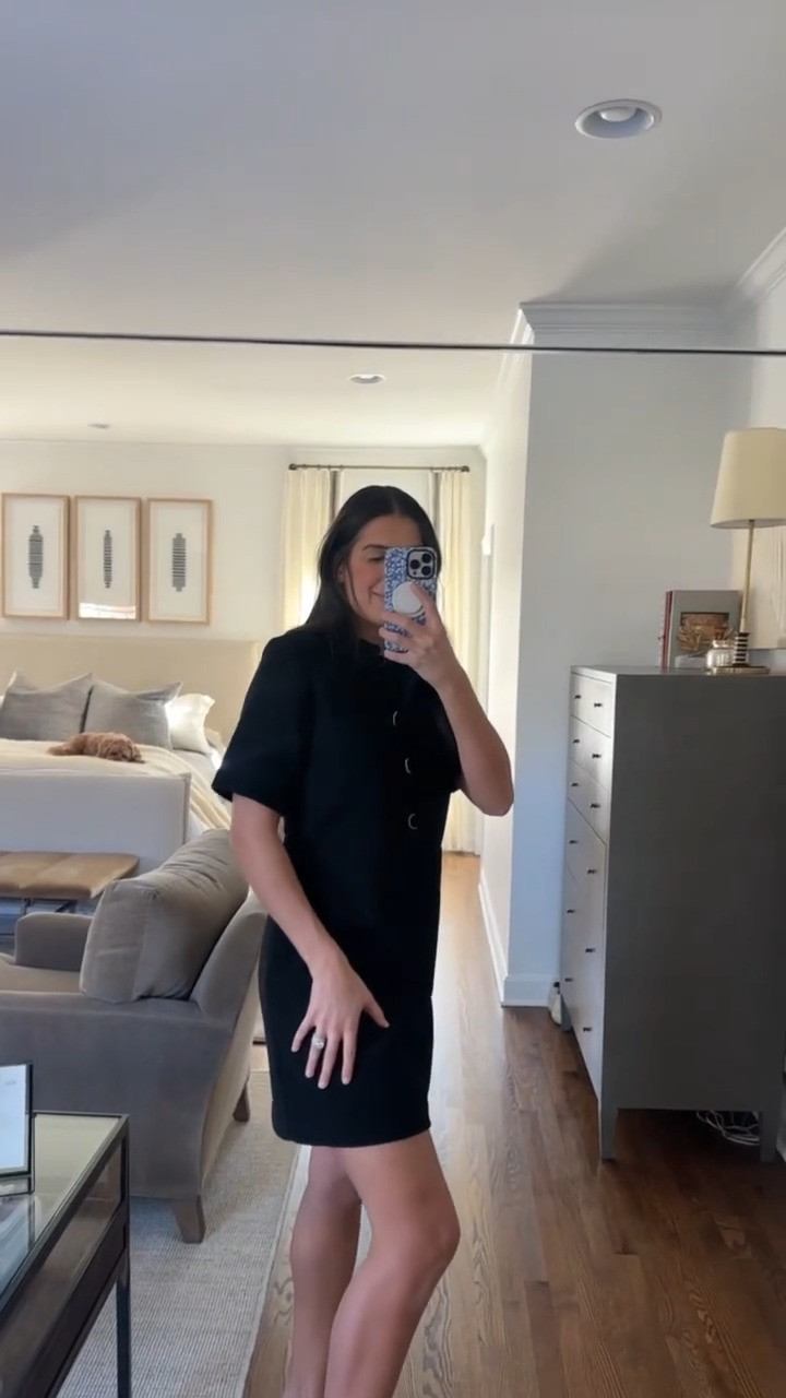 a cozy LBD under $100! TTS M 🐆🖤

little black dress, short dress, mini dress, midi dress, h&m, affordable fashion, dress with buttons, heels, heel inserts, tall girl friendly, Grace White, a Southern Drawl 

 #LTKFindsUnder50 #LTKFindsUnder100 #LTKStyleTip