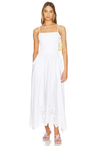 Solid & Striped The Delta Dress in Optic White from Revolve.com | Revolve Clothing (Global)