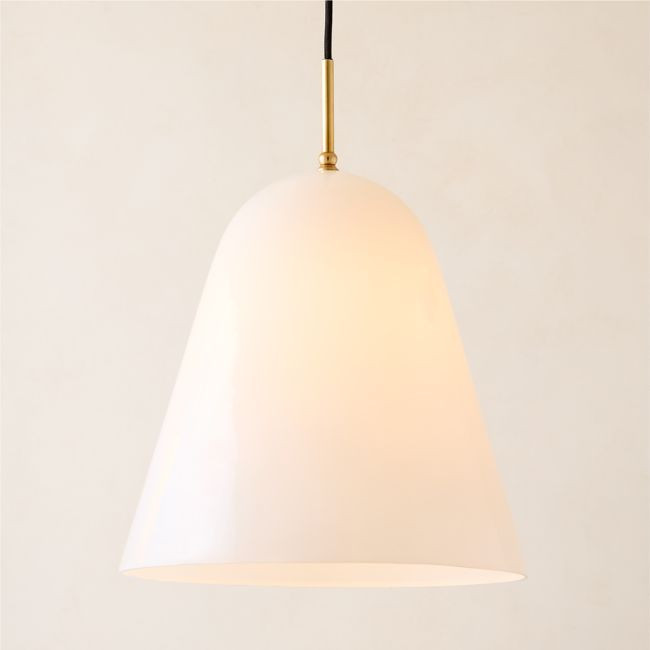 Jo Glass Pendant Light by Kay Fisker 16 | CB2