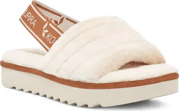 KOOLABURRA BY UGG Fuzzin Faux Fur II Slide Slipper | Nordstrom Rack