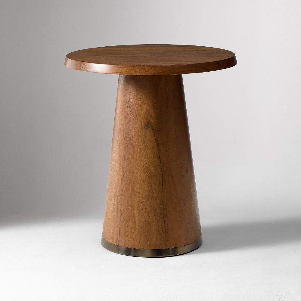 Aubin Pedestal Side Table (20") | West Elm (US)