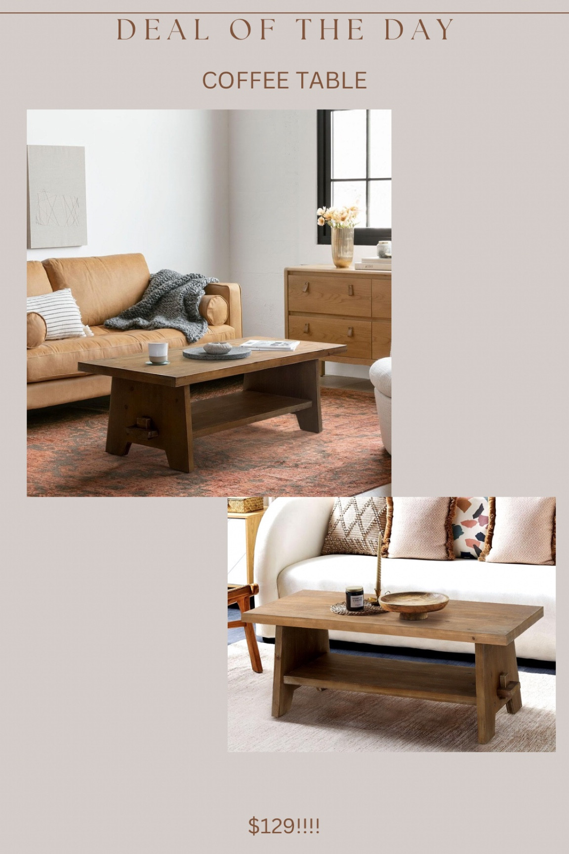 New budget friendly Amazon coffee table! Already has great reviews! 

#LTKHome #LTKStyleTip