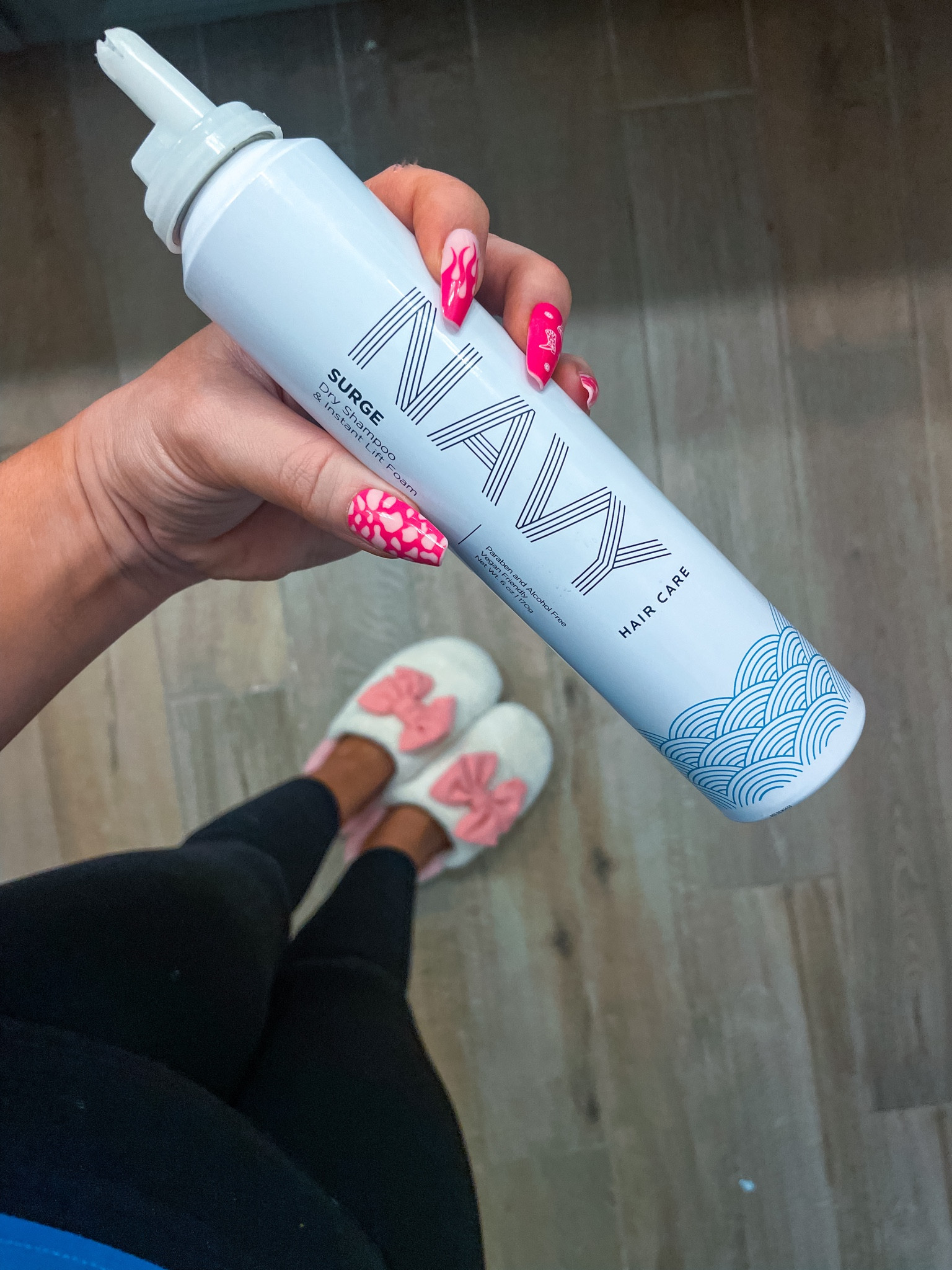 This dry shampoo is a foam & it’s so cool! It adds volume while helping your hair look fresh and clean! It’s been a great addition to my hair routine! 🫶🏼🌵🎀

#NavyHairCare #GoodHair #DryShampoo #Hair #LongHair 

#LTKBeauty #LTKStyleTip #LTKActive