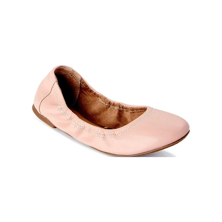 Time and Tru Women’s Scrunch Ballet Flats, Sizes 6-11, Wide Width Available | Walmart (US)