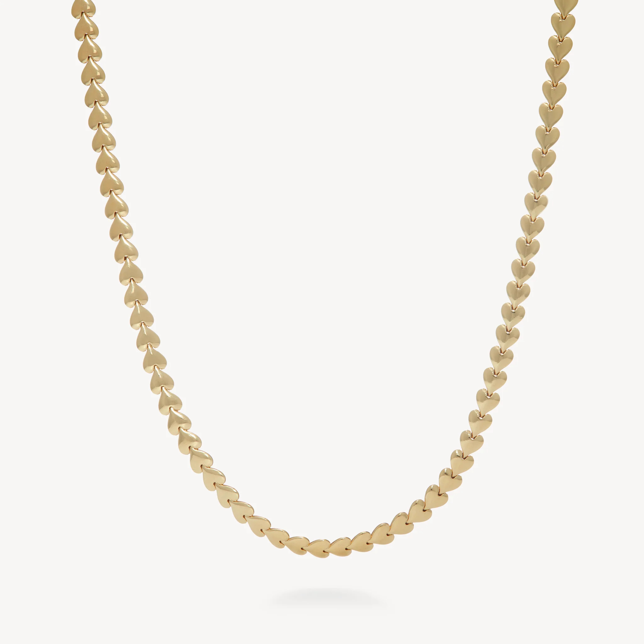 Heart Chain Necklace | Hillberg & Berk | Hillberg & Berk
