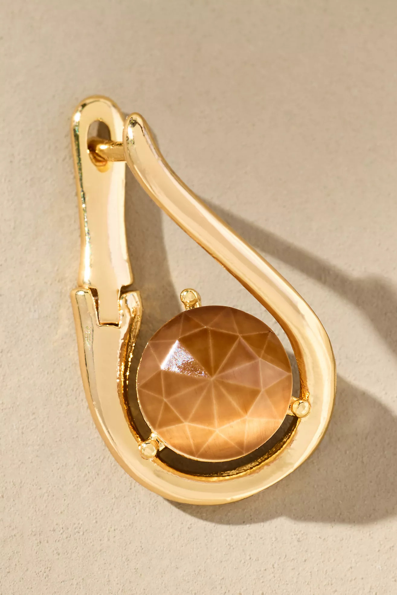 Looped Stone Huggie Hoop Earrings | Anthropologie (US)