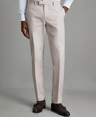 Men's Slim Fit Cotton Blend Pants | Macy's