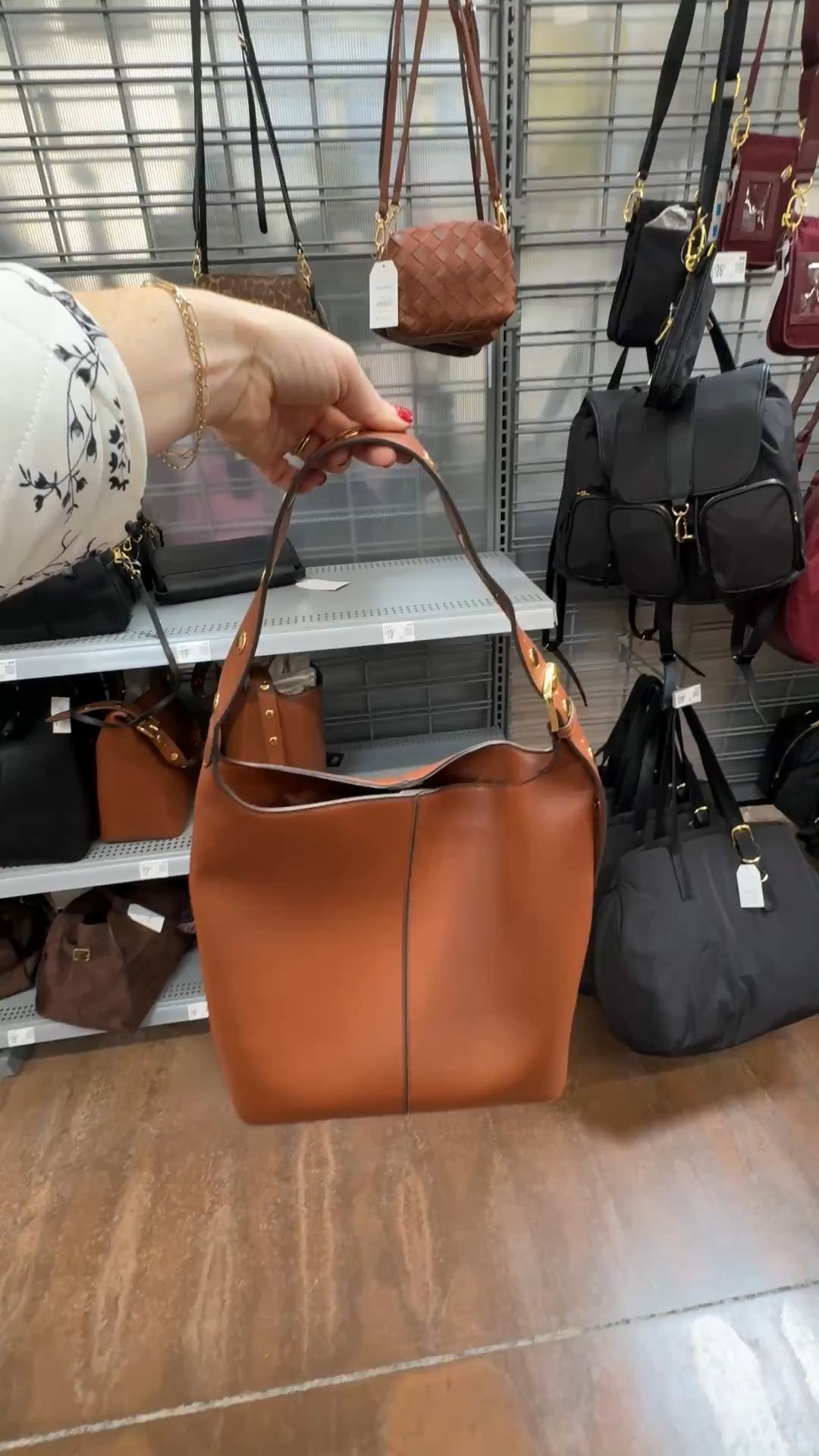 Walmart time and tru studded strap bag 

#LTKdayinmylife