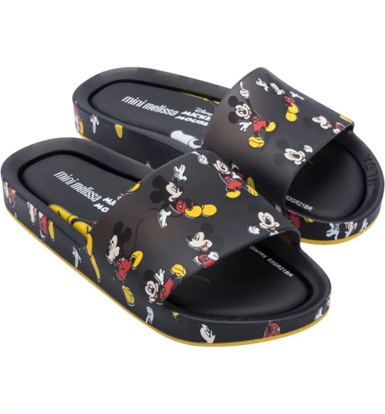 x Disney Mickey & Friends Water Resistant Slide Sandal | Nordstrom