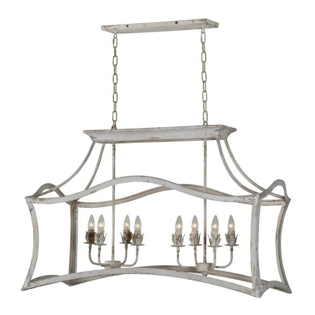 RUSTIC CHIC OPEN FRAME BAR LIGHT | Antique Farm House