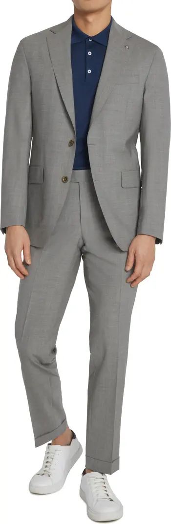 Dean Soft Constructed Stretch Wool Suit | Nordstrom