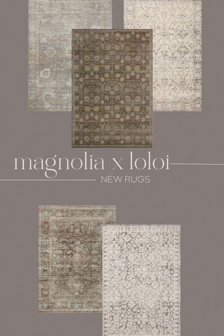 Magnolia home Loloi rugs

#LTKhome #LTKfindsunder50 #LTKSeasonal