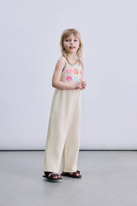 EMBROIDERED JUMPSUIT | Zara UK