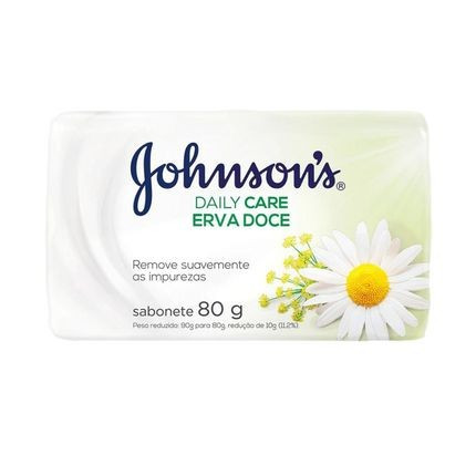 Sabonete em Barra Johnson's Daily Care Erva Doce 80g Branco | Dafiti (BR)