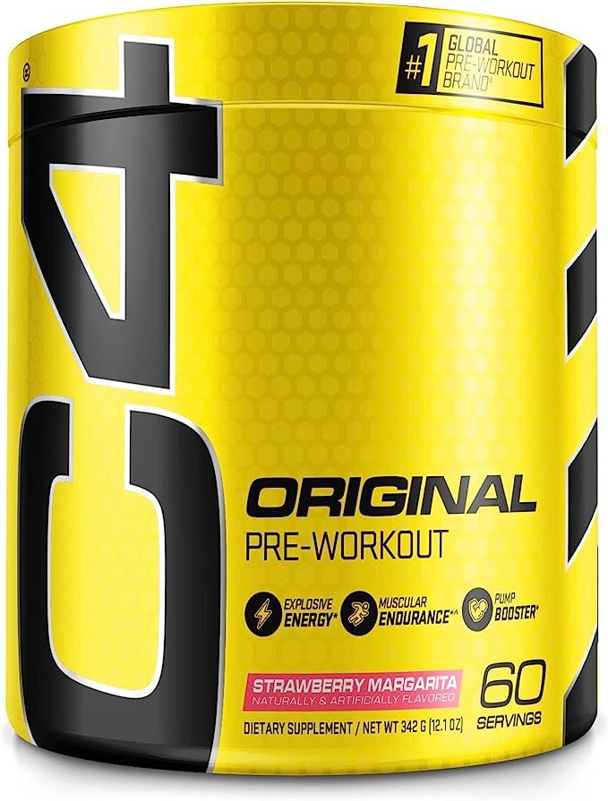 Cellucor C4 Original Pre Workout Powder Strawberry Margarita | Vitamin C for Immune Support | Su... | Amazon (US)