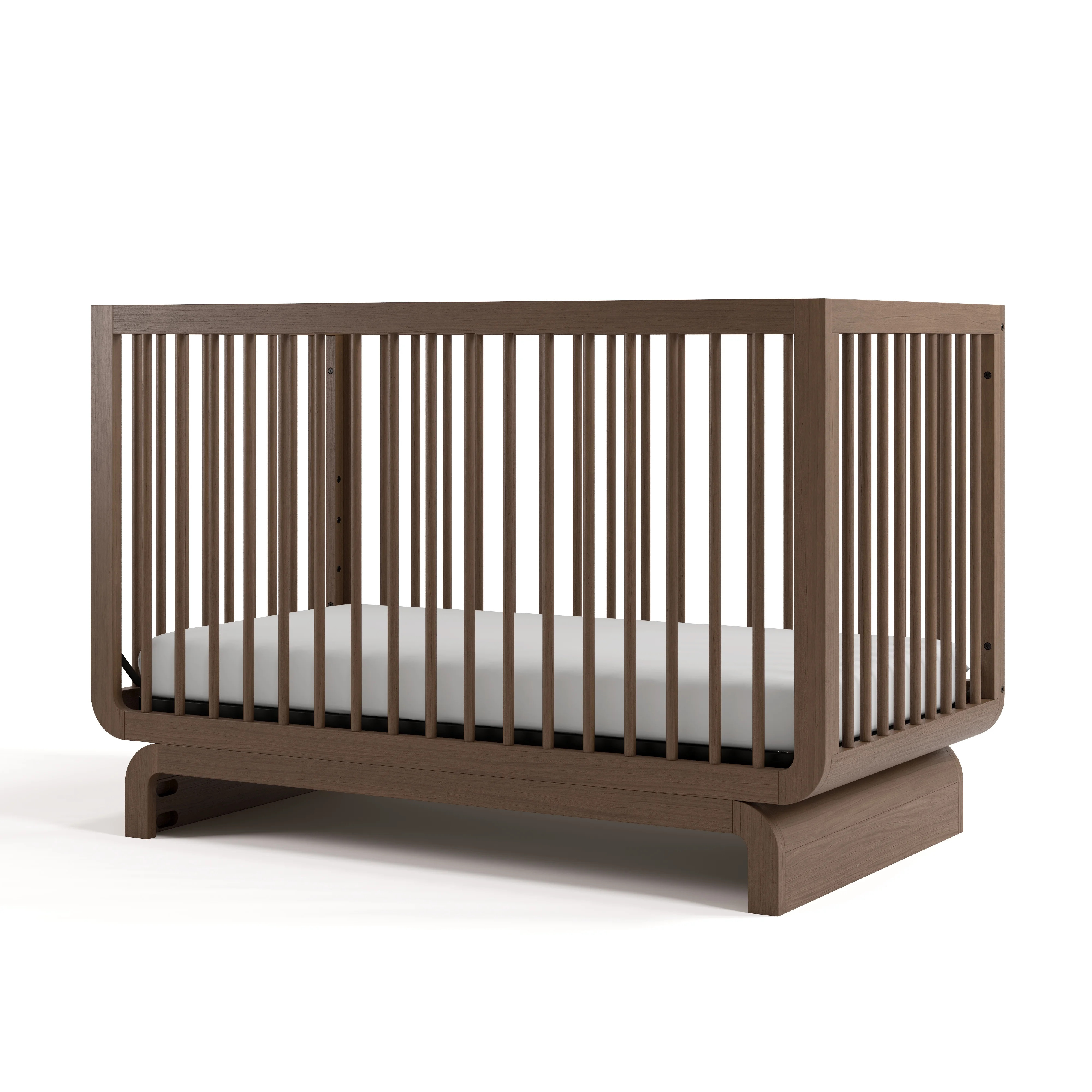 Storkcraft Santorini 5-in-1 Convertible Baby Crib, Hazelnut - Walmart.com | Walmart (US)