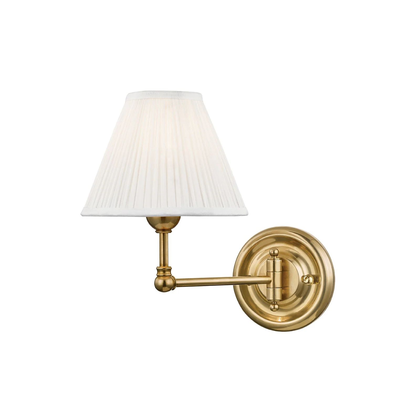 George Sconce in Brass | Brooke and Lou