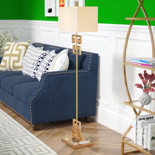 Stanberry 62'' Gold Traditional Floor Lamp | Wayfair North America