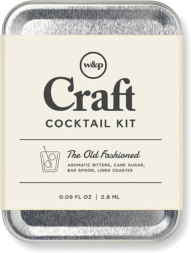 W&P Craft Old Fashioned Cocktail Kit, Mini Portable Carry On Travel Cocktail Kit, Great Gifts for... | Amazon (US)