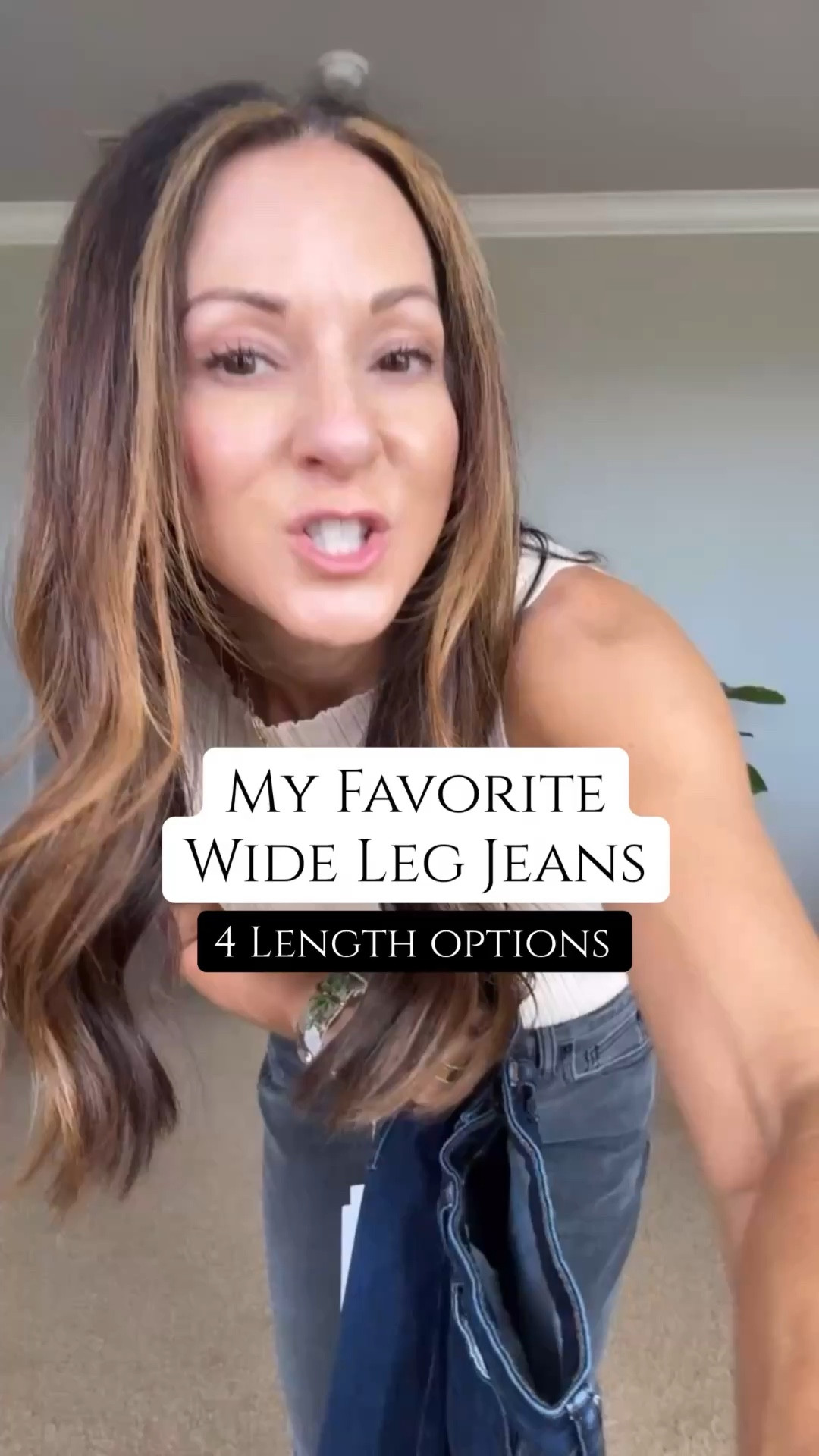 My favorite wide leg jeans in this gorgeous, on trend greige color, they are so flattering and come in four length options which I love. I'm wearing a 25 in the 28 inch length. Paired with the prettiest linen blazer in the color flax, size XS, and a washable stretch silk v neck cami in ivory, size XS. I also love this cotton cashmere ribbed tank in heather oatmeal, size XS, you can see it styled in another try on. Linking some cute sneakers I have my eye on from Quince to finish the look.

wide leg jeans outfit, greige denim trend, linen blazer outfit, neutral outfit inspo, capsule wardrobe staples, petite friendly denim, chic everyday outfits, elevated basics style, spring outfit ideas, EverydayHolly

@onequince 
#quincepartner


#LTKgrwm #LTKOver40 #LTKPetite