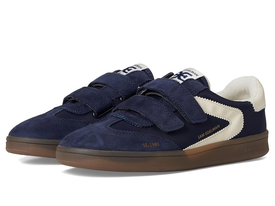 Sam Edelman Talia Slip-On Shoes Women's Shoes Midnight Blue/Custard : 5 M, Leather | Zappos