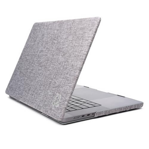 ZAGG MacBook Protection MacBook Air 13" M5/M4/M3/M2 Case - Fabric Finish, Two-Piece Hard Shell Snap-on Cover, Lightweight, Durable Protection, Scratch-Resistant, Non-Slip Rubberized Grips, Gray | Amazon (US)