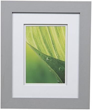 Gallery Solutions Wall Mount Double Mat Picture Frame, 5" x 7" with Mat or 8" x 10" Without Mat, ... | Amazon (US)