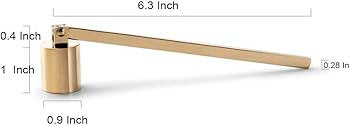 Candle Snuffer Accessory -Black- for Putting Out Extinguish Candle Wicks Flame Safely（Cylindric... | Amazon (US)