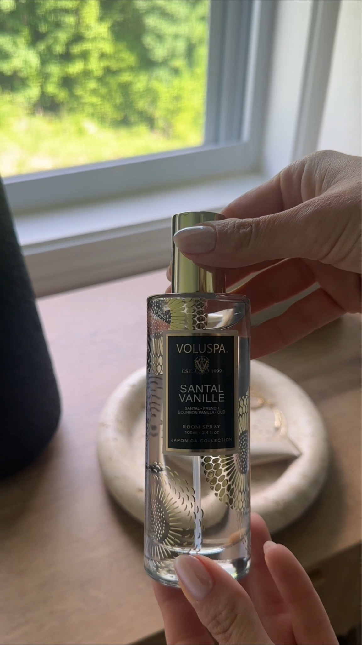Voluspa room spray

#LTKdayinmylife #LTKmorningroutine #LTKselfcare