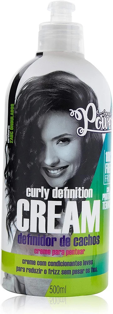 Creme para Pentear Definidor de Cachos Soul Power Curly Definition Cream - 500ml | Amazon (BR)
