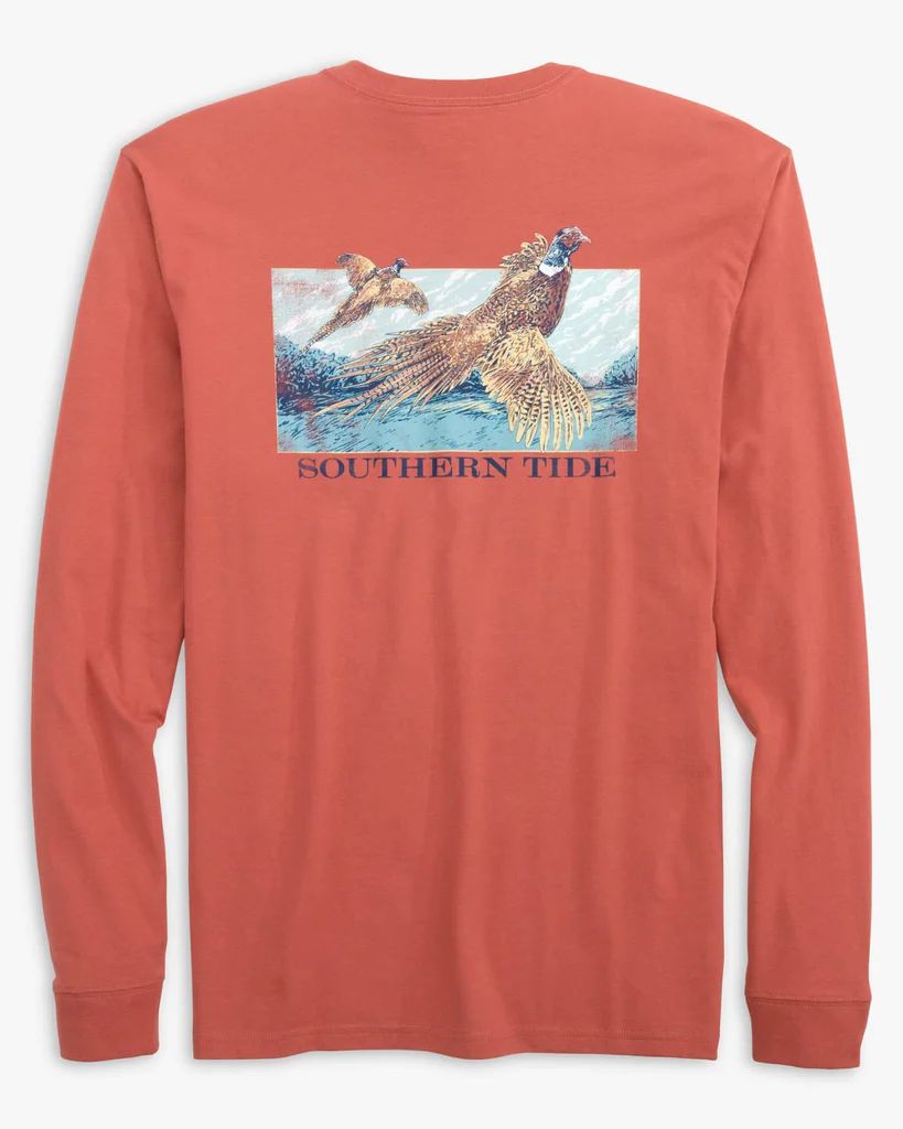 Have A Pheasant Day Long Sleeve T-Shirt | Southern Tide