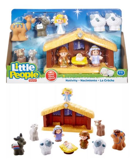 Little People Nativity Set for kids on sale!! This play Nativity set is almost always sold out, but I found it in stock, on sale and with free shipping! Would make a wonderful holiday gift for kids, toddlers, boys, girls or a stocking stuffer. Gift ideas for kids, affordable kids gifts, budget friendly gifts for kids, Christmas gift ideas, cyber Monday deals, holiday sales #stockingstuffer #giftsforkids #christmasgifts #kidsgifts #holidaygifts 

#LTKsalealert #LTKCyberweek #LTKkids