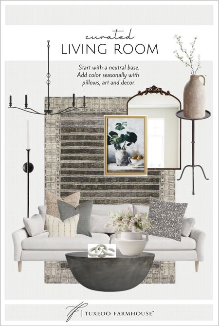 Classic Living room furniture and decor. 

Sofas, area rugs, throw pillows, coffee tables, pottery vases, drink tables, candle sconce, wall mirrors, art print, chandelier lights, home decor, spring decor. 

#ltkstyletip

#LTKhome #LTKFind #LTKSeasonal