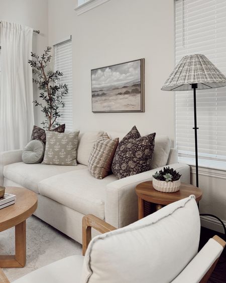 SITTING ROOM VIEWS 🤍

with new Target finds 🎯 here are the Target finds here: 
+ lamp
+ pillows: all from Target
+ coffee table
+ accent chairs
+ scalloped tray
+ vase


#LTKHome #LTKFindsUnder50 #LTKFindsUnder100