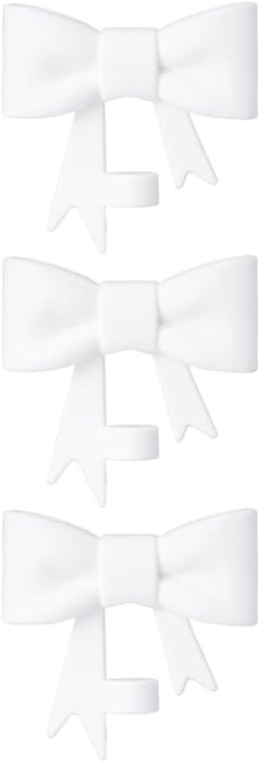 10mm Bow Shape Straw Topper for Stanley Cup (3PCS White) | Amazon (US)