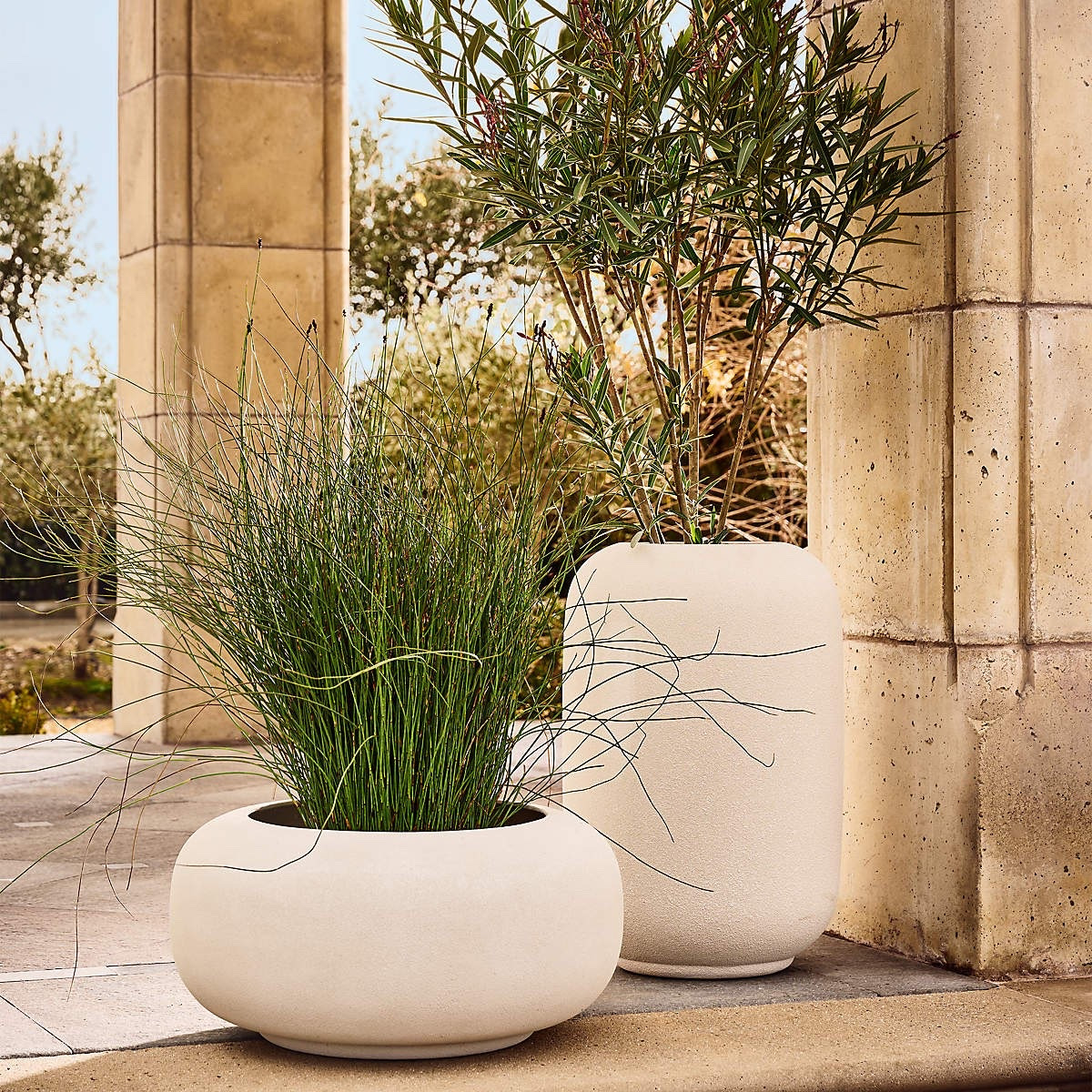 On sale! Modern look to your patio with these planters! @cb2 @Crate & Barrel

#LTKSeasonal #LTKHome #LTKSaleAlert