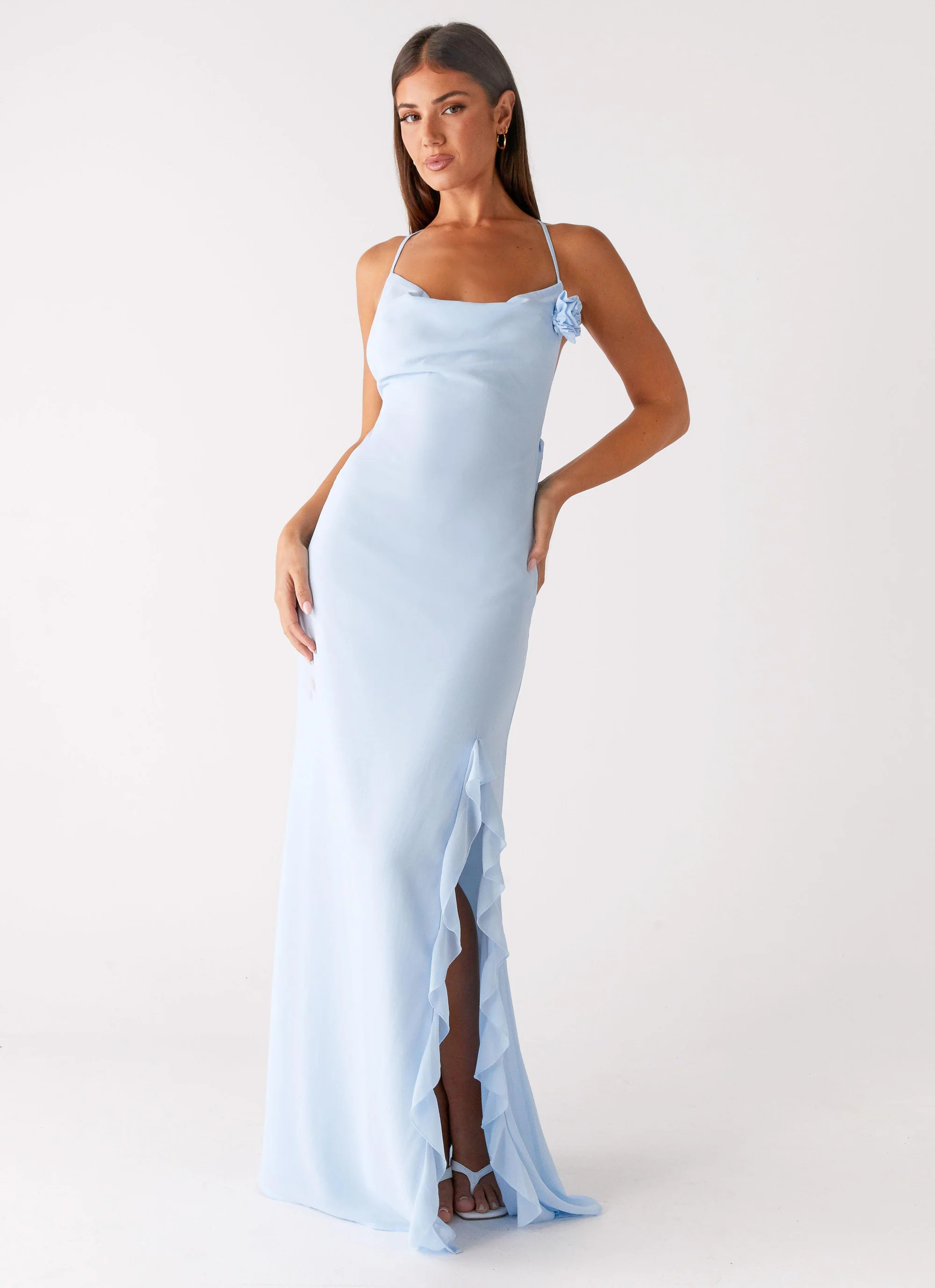 First Class Maxi Dress - Blue | Peppermayo (Global)