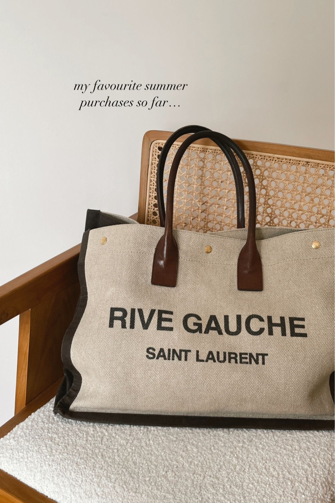 favourite summer purchases so far 
miu miu, Loewe, neutrals, neutral style, summer looks, bandeau dress, knit skirt