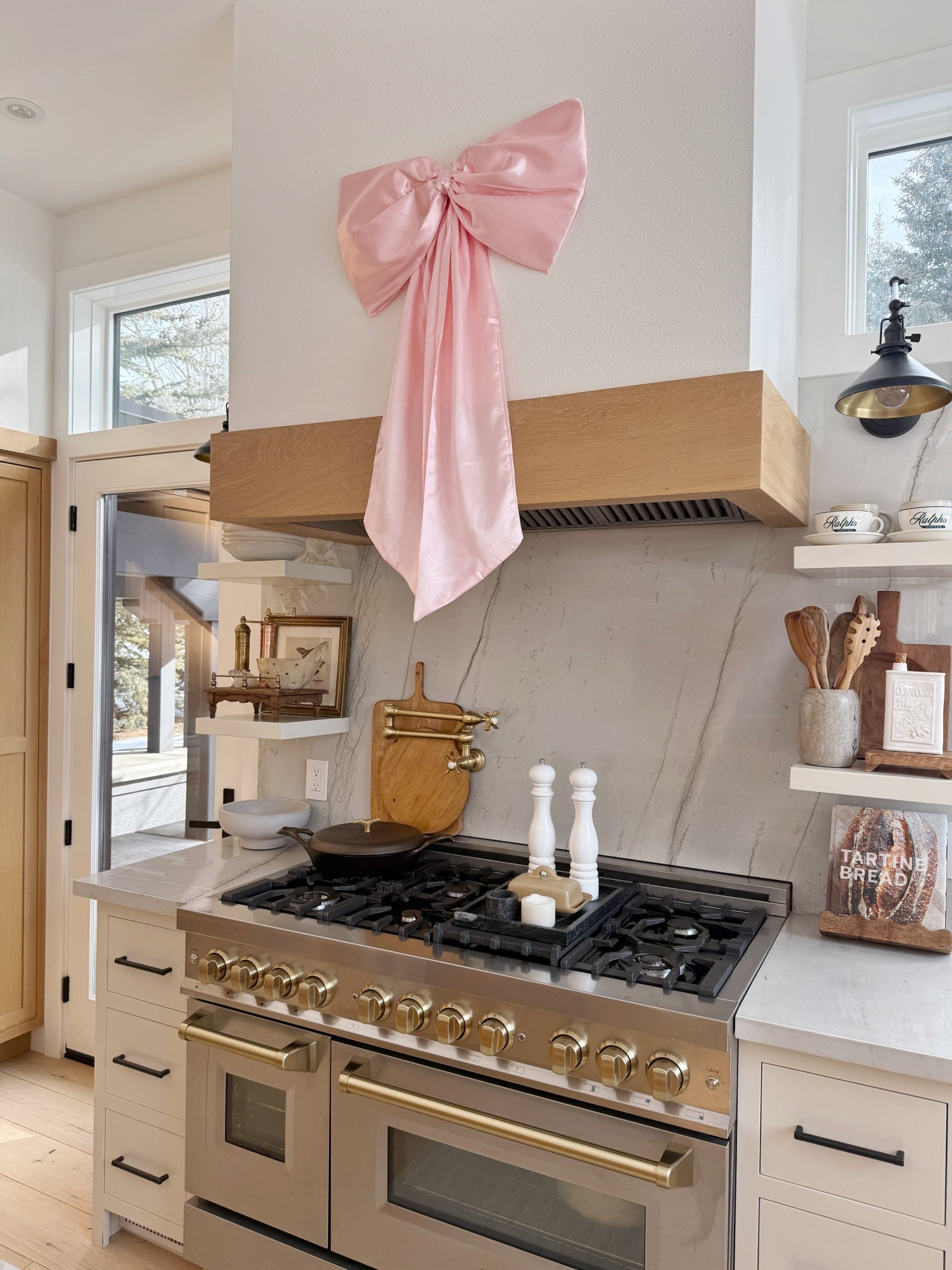 Galentines day bow decor in the kitchen 🎀🎀

Amazon
Home
Valentines
Day party 

#LTKValentine #LTKHome